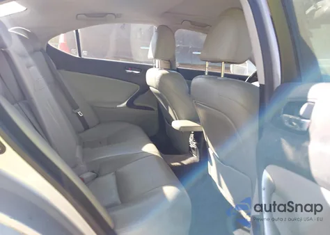 2006 Lexus Is 250 z USA, uszkodzony, nr VIN JTHBK262265025063